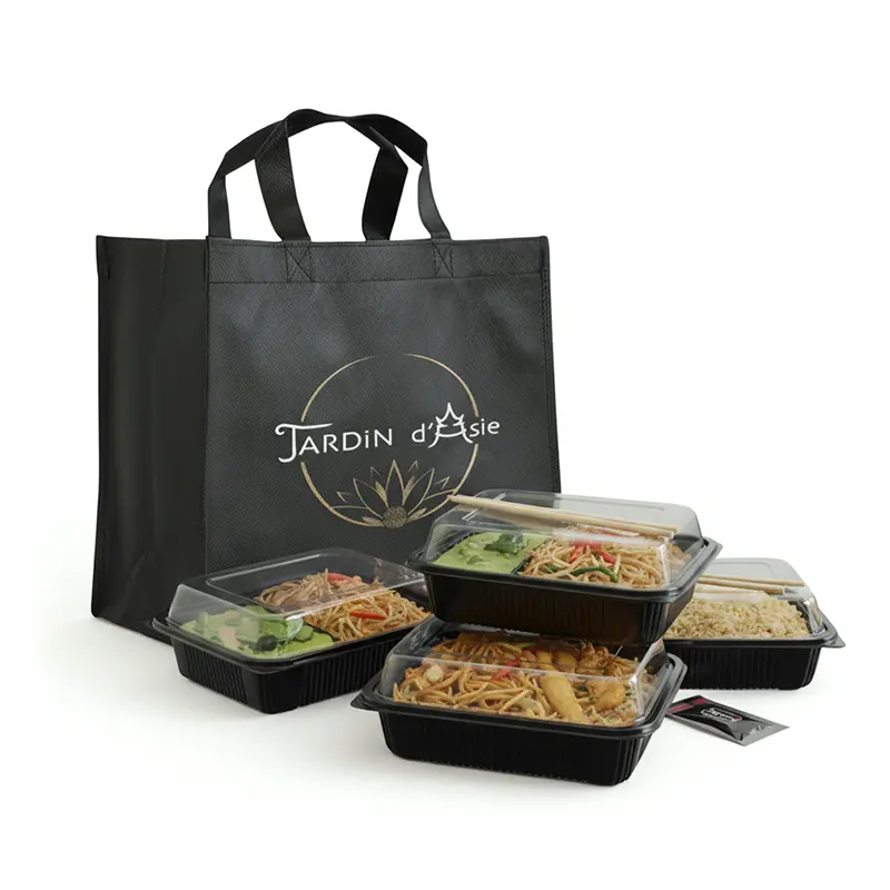 Plats emballés prêts à êtres emportés